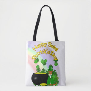 Tote Bag "Joyeux Saint Patrick’s Day Oliver."