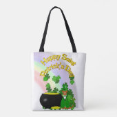 Tote Bag "Joyeux Saint Patrick’s Day Oliver." (Dos)