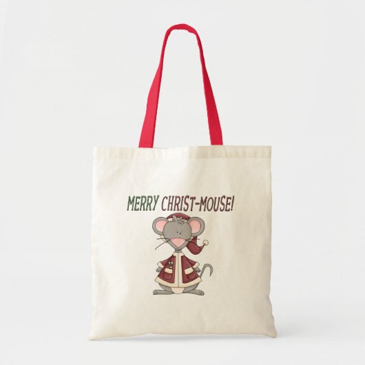 Tote Bag Joyeux T-shirts et cadeaux Christ-Mouse (Devant)