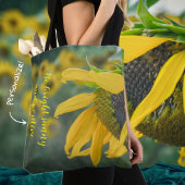 Tote Bag Joyeux tournesol rustique
