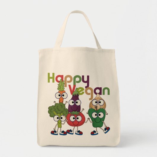 Tote Bag Joyeux Vegan (Devant)
