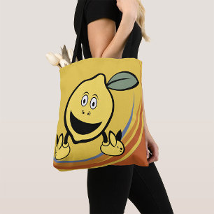 Tote Bag Joyeux visage de citron