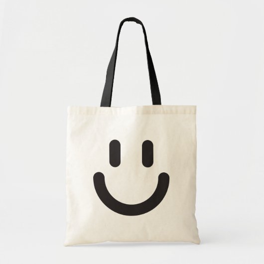 Tote Bag Joyeux visage triste (Devant)