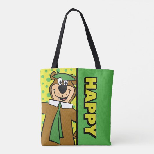 Tote Bag Joyeux Yogi Bear (Dos)
