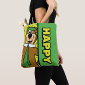 Tote Bag Joyeux Yogi Bear (De près)