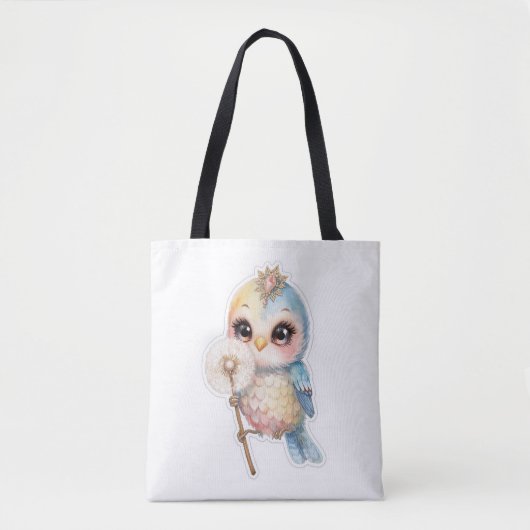 Tote Bag joyful bird (Devant)