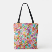 Tote Bag Joyful Garden Bloom (Dos)