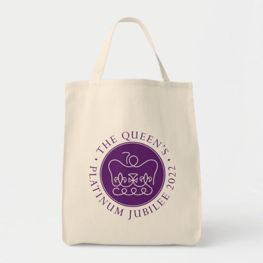 Tote Bag Jubilé de platine de la reine (Devant)