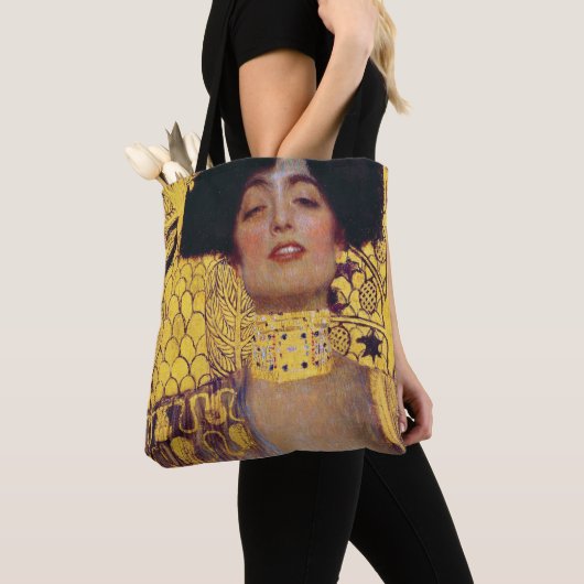 Tote Bag Judith (Dame en or), Gustav Klimt (De près)