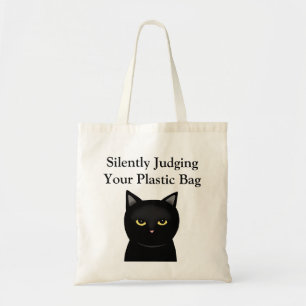 Tote Bag Jugez Silencieusement Votre Écologiste Plastique A