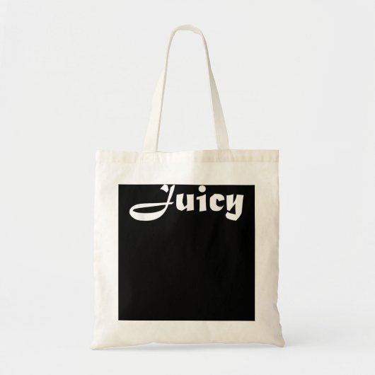 Tote Bag Juicy Curvy Thump Plump BBW Brat Bratty Femmes (Devant)