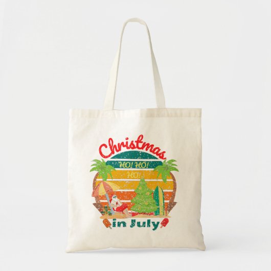 Tote Bag juillet noël/noël en juillet (Devant)