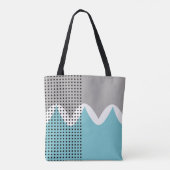 Tote Bag Jumelles Abstraites (Dos)
