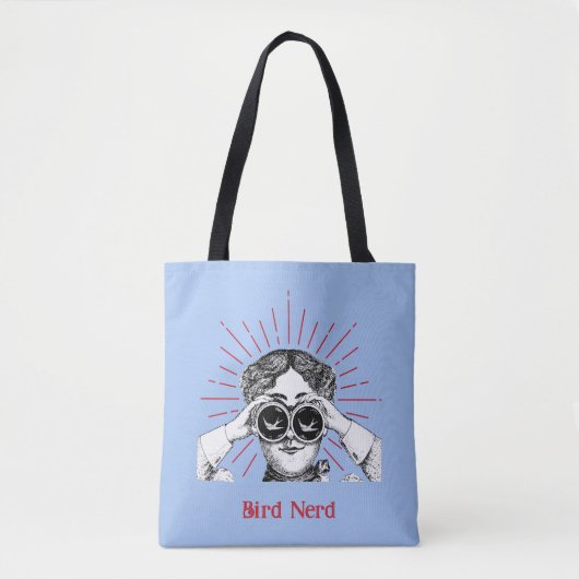 Tote Bag Jumelles pour femme Nerd (Devant)