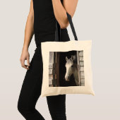 Tote Bag Jument grise (Devant (produit))