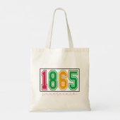 Tote Bag Juneteenth - Histoire des Noirs (Dos)