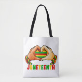 Tote Bag Junetten Heart (Devant)
