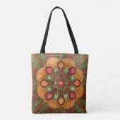 Tote Bag Jungle Mandala Fourre-tout (Dos)