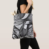 Tote Bag Jungle Toucan (De près)