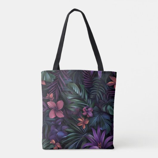 Tote Bag Jungle tropicale (Dos)
