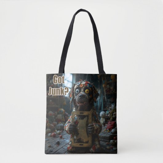 Tote Bag Junkie Puppy (Devant)