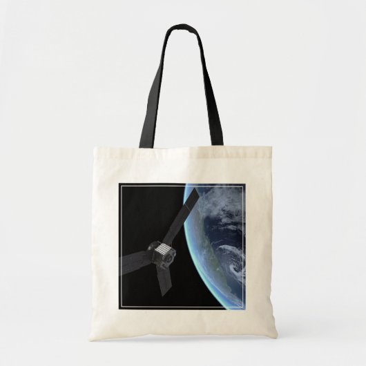 Tote Bag Juno Spacecraft Pendant Son Vol Sur Terre (Devant)
