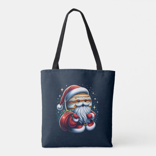 Tote Bag Jupiter Jolly Old St. Nick Santa Claus Astrologie (Dos)
