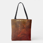 Tote Bag Jurassic fossile (Dos)