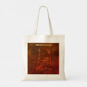 Tote Bag Jurassic fossile (Dos)