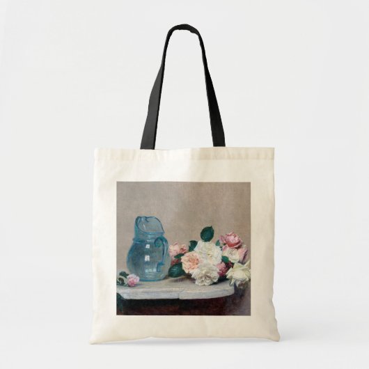Tote Bag Jus de rose et de verre, Henri Fantin-Latour (Devant)