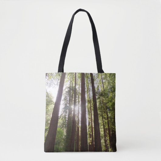 Tote Bag Jusqu'aux Séquoias le Matin (Devant)