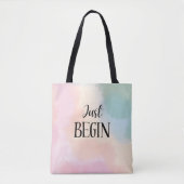 Tote Bag Just Begin  (Devant)
