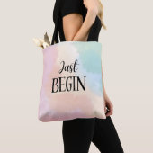 Tote Bag Just Begin  (De près)