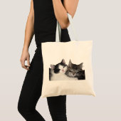 Tote Bag Juste amis (Devant (produit))