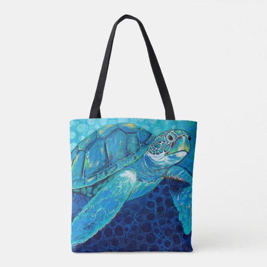 Tote Bag Juste Chillin' Turtle Shouler Fourre-tout (Dos)