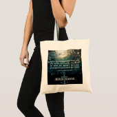 Tote Bag Juste de l'art d'écriture sainte de 5h21 de (Devant (produit))