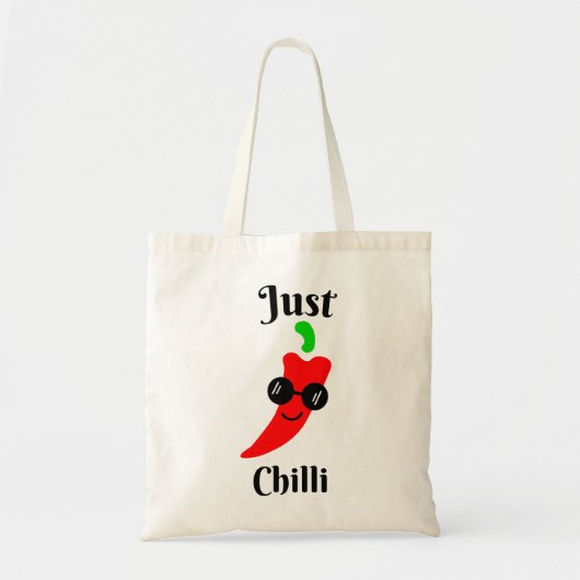 Tote Bag Juste du chili au frais (Devant)