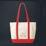 Tote Bag Juste fourre-tout marié/sac de plage<br><div class="desc">Juste fourre-tout marié/sac de plage</div>