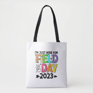 Tote Bag Juste Ici Pour La Journée Du Terrain 2023 Enseigna