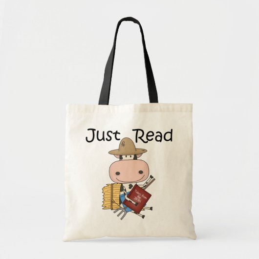 Tote Bag Juste lu (Devant)