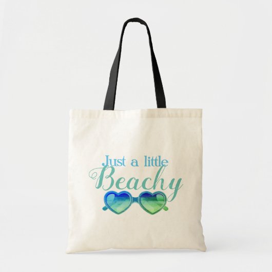 Tote Bag Juste pour la plage (Devant)