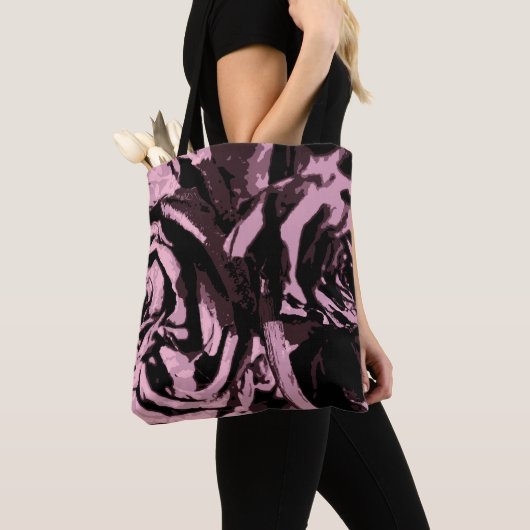 Tote Bag Juste quelques Roses (De près)