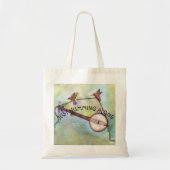 Tote Bag Juste ronflant le long (Devant)