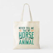 Tote Bag Juste un animal (Dos)