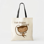Tote Bag Juste un autre singe (Devant)