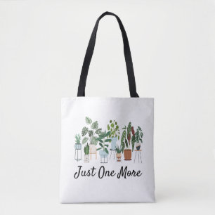 Tote Bag Juste un autre t-shirt de plante, Dame de plante J
