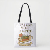 Tote Bag Juste un chapitre de plus – Conception modifiable (Devant)