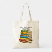 Tote Bag Juste Un Chapitre De Plus Livre Lover Cadeau (Dos)