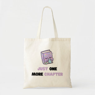 Tote Bag Juste un chapitre de plus Livre vectoriel drôle et