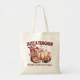 Tote Bag Juste un enseignant qui aime tomber Coquette Ouest